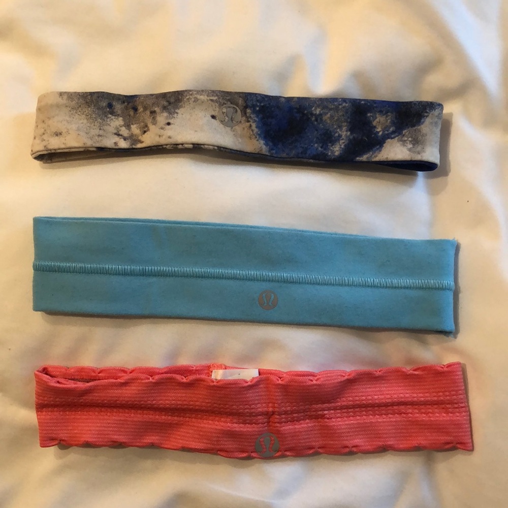 Set of 3 lululemon headbands